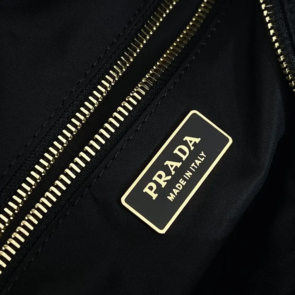 Prada Women Explore Large Re-Nylon And Leather Bag-Black - image 9