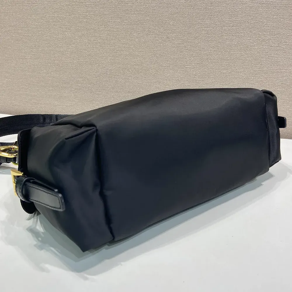 Prada Women Explore Large Re-Nylon And Leather Bag-Black - image 7