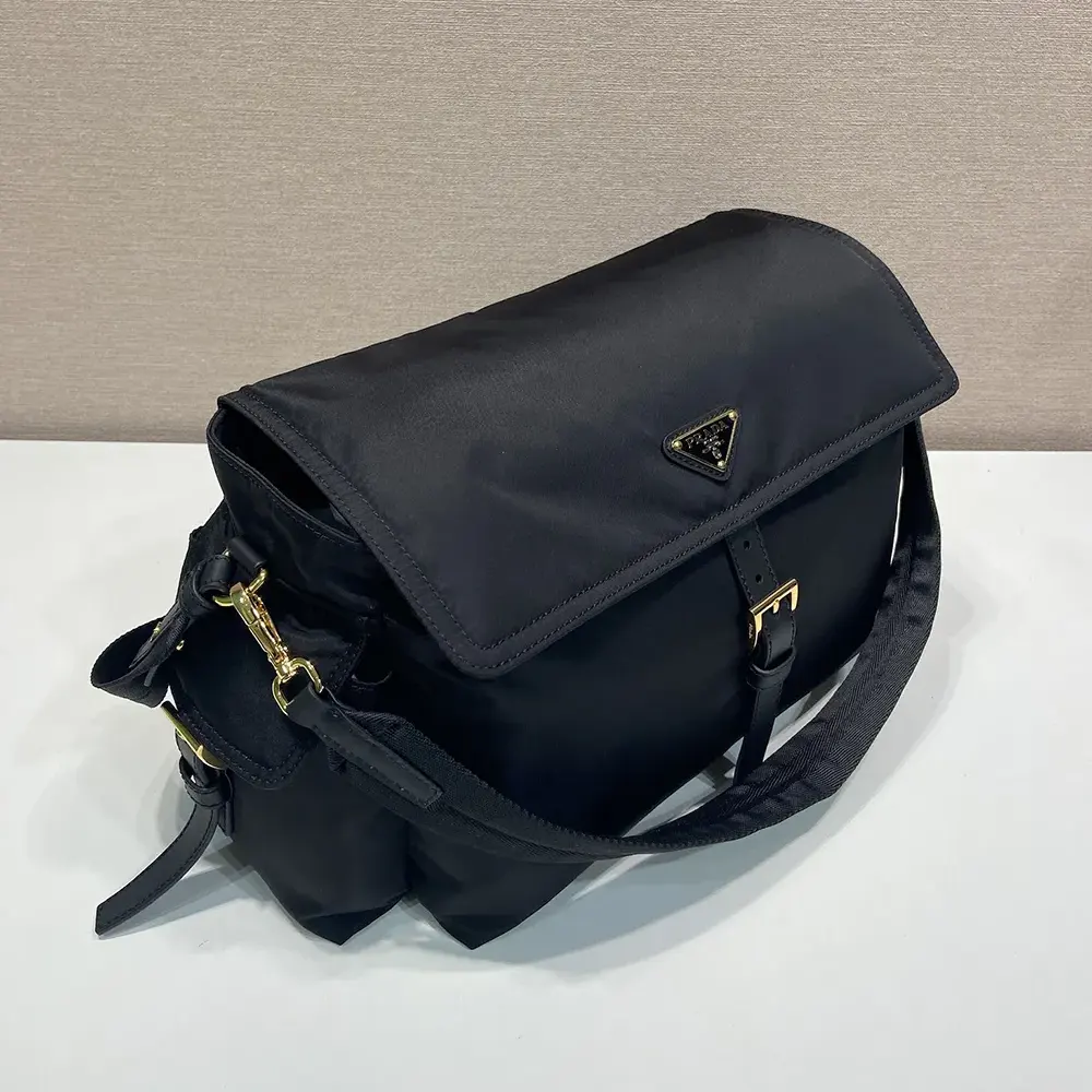 Prada Women Explore Medium Re-Nylon Shoulder Bag With Flap - image 4