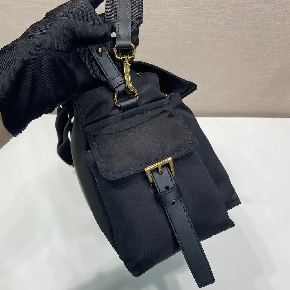 Prada Women Explore Medium Re-Nylon Shoulder Bag With Flap - image 5