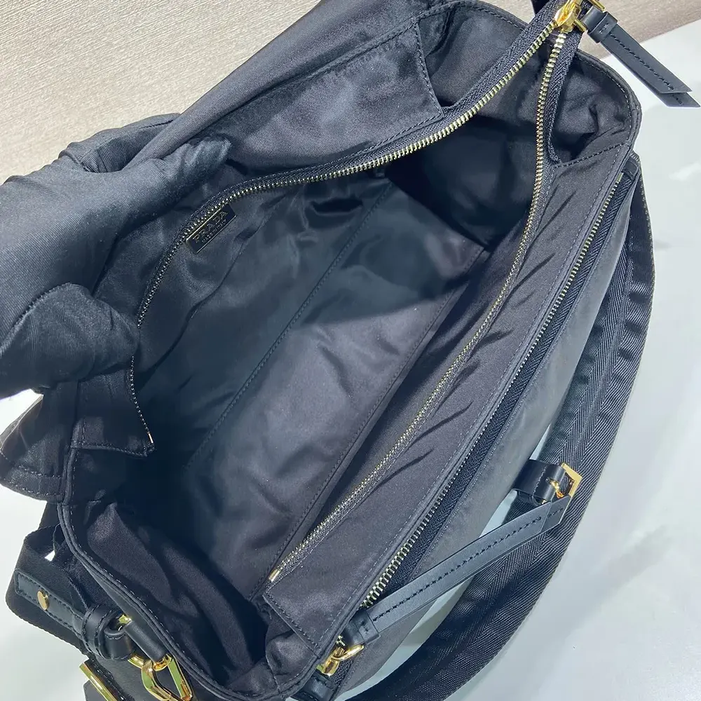 Prada Women Explore Medium Re-Nylon Shoulder Bag With Flap - image 8
