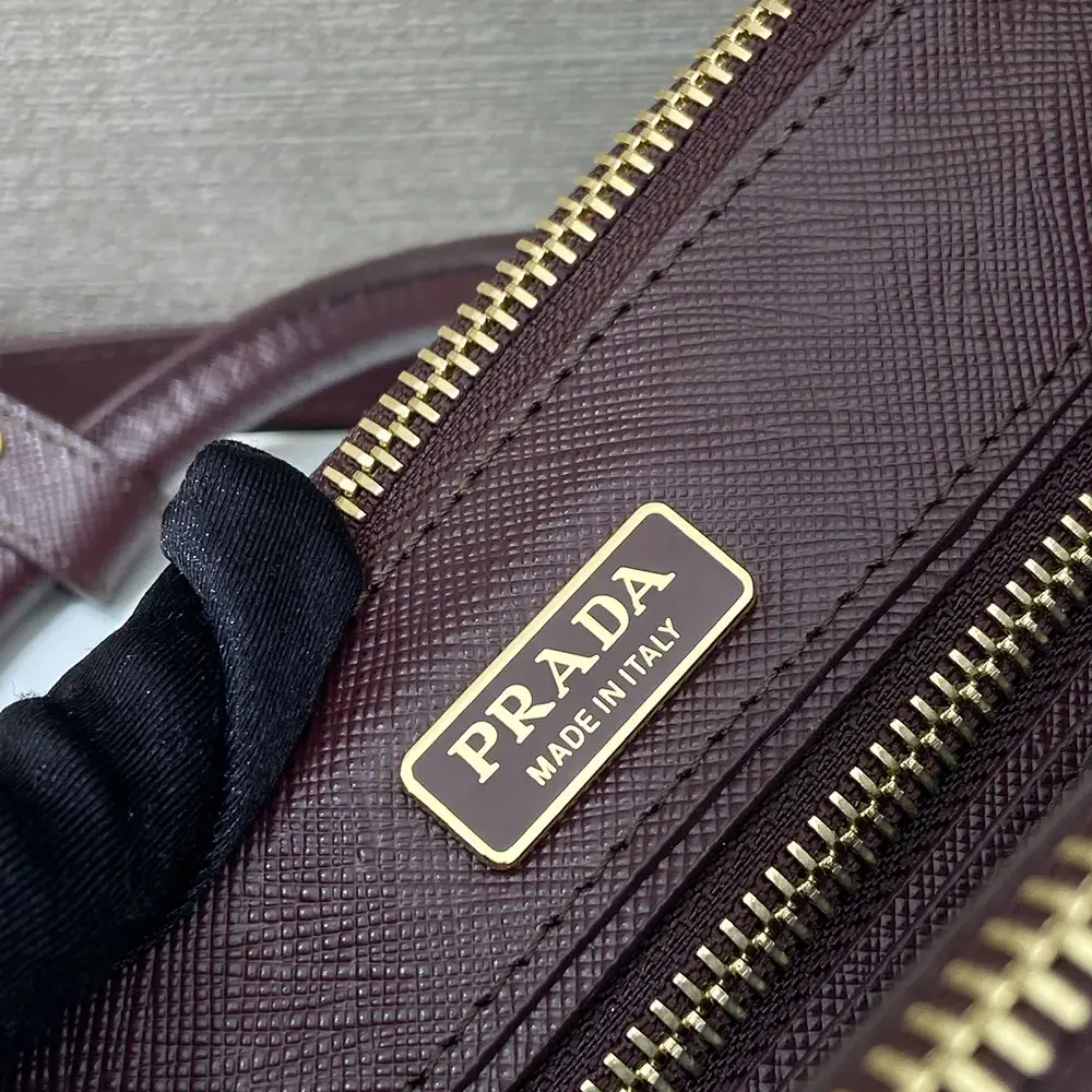 Prada Women Galleria Mini Saffiano Leather Bag - image 9