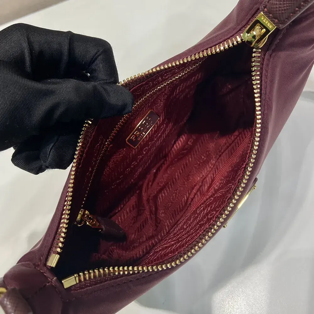 Prada Women Re-Edition 2005 Re-Nylon And Saffiano Mini Bag - image 9