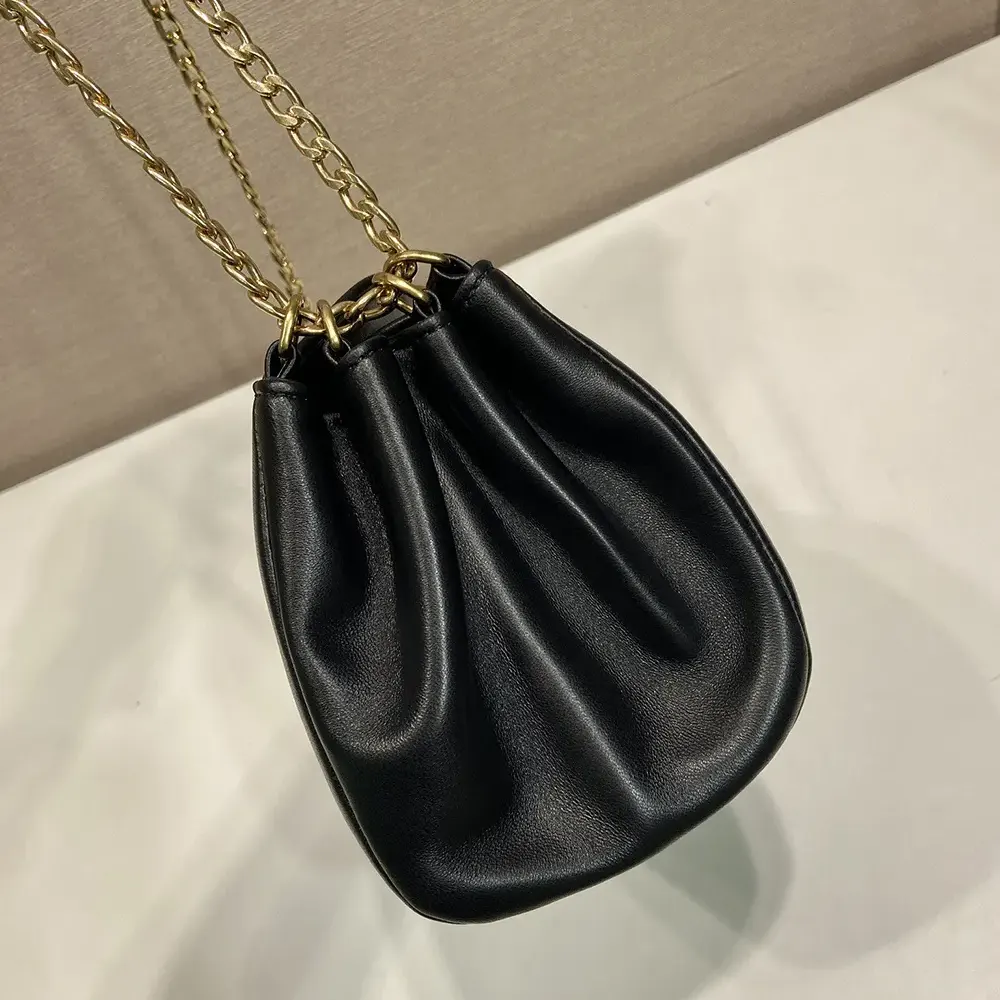 Prada Women Tumulte Small Nappa Leather Bag-Black - image 7