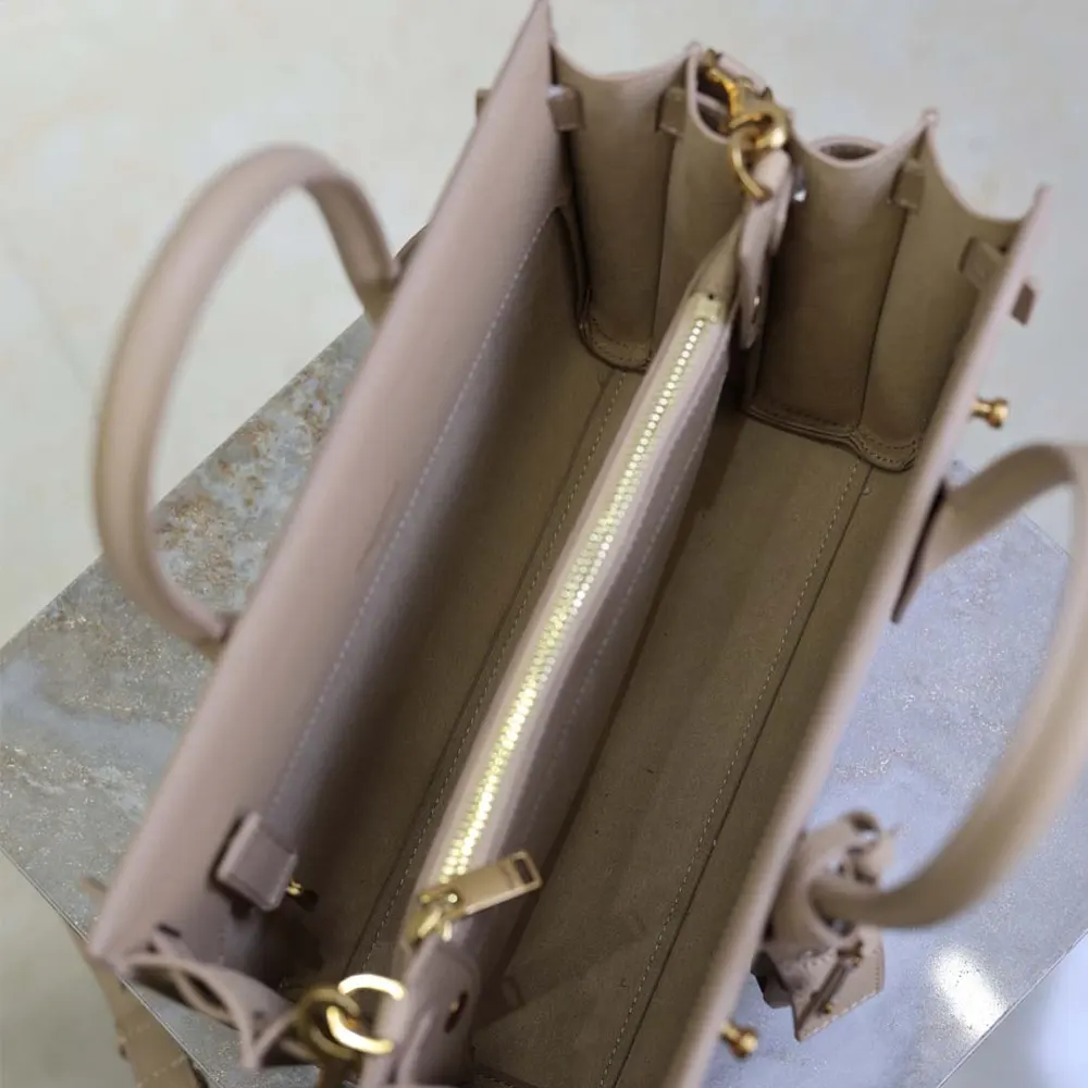 Saint Laurent YSL Women Baby Sac De Jour In Supple Grained Leather-Beige - image 8