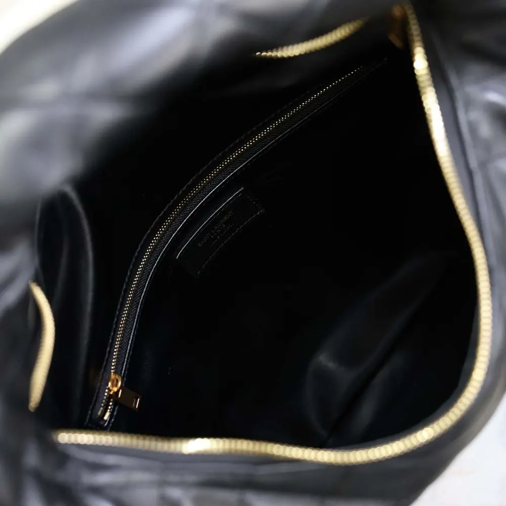 Saint Laurent YSL Women Icare Hobo In Quilted Nappa-Black - image 10