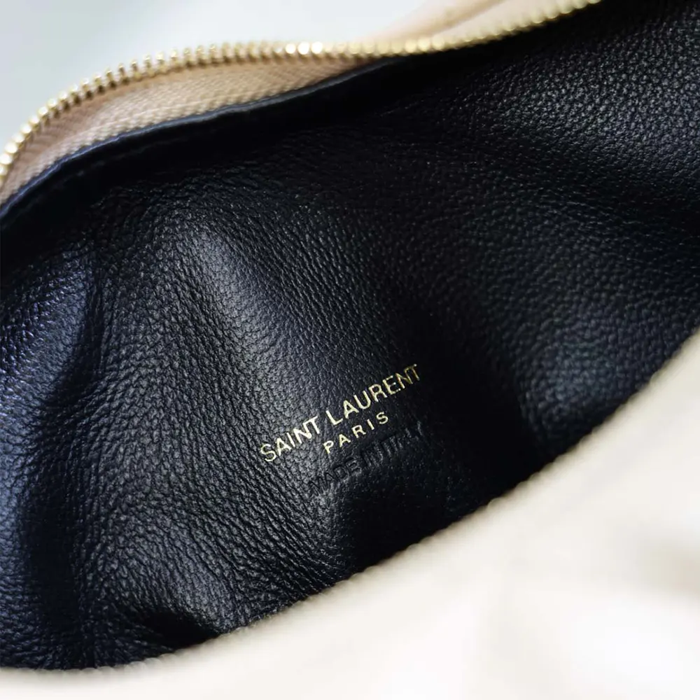 Saint Laurent YSL Women Icarino In Quilted Nappa-Beige - image 10