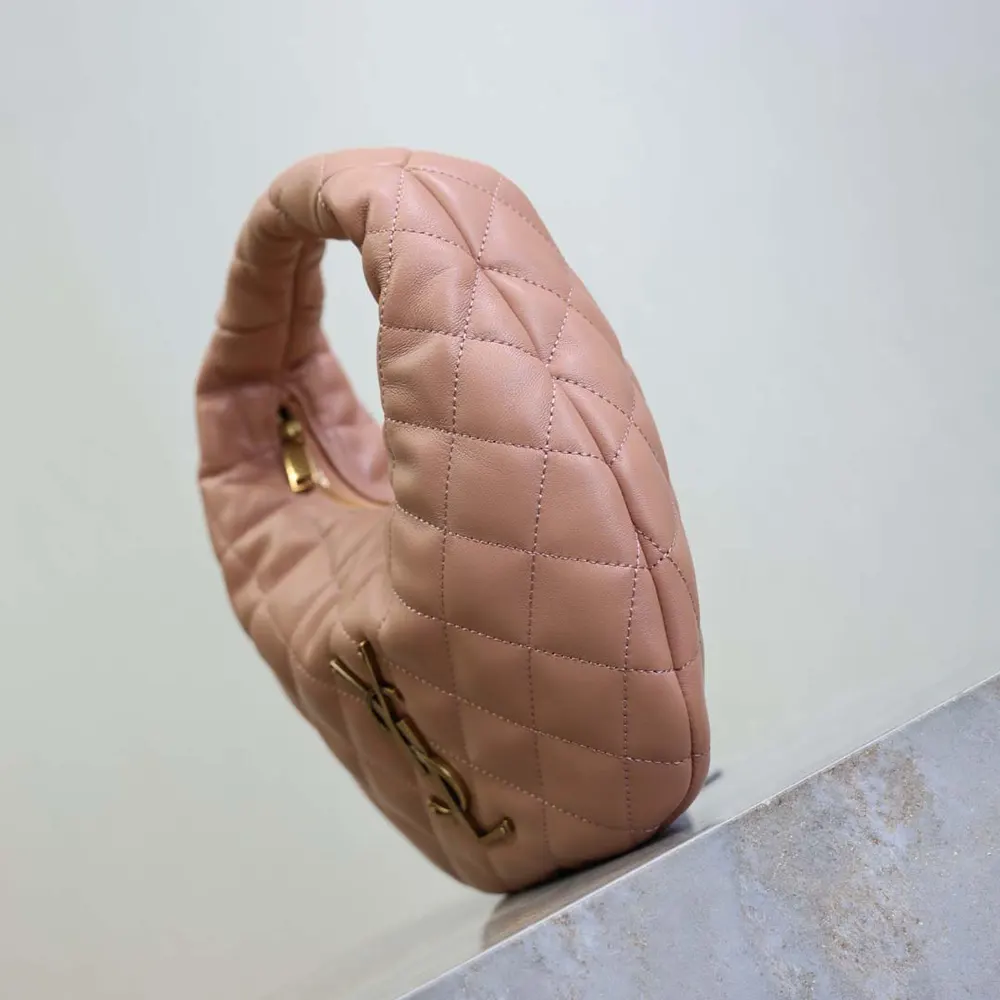 Saint Laurent YSL Women Icarino In Quilted Nappa-Pink - image 4