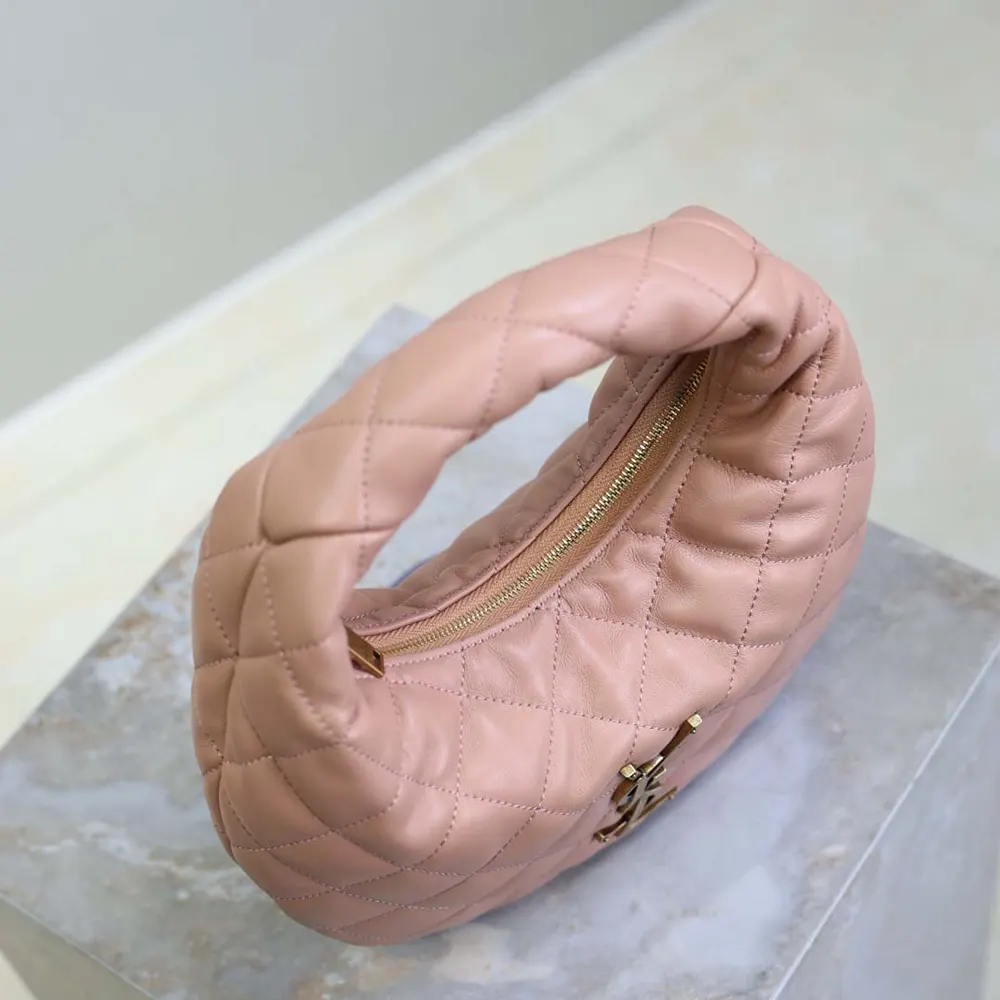 Saint Laurent YSL Women Icarino In Quilted Nappa-Pink - image 6