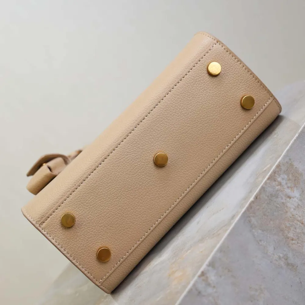 Saint Laurent YSL Women Nano Sac De Jour In Supple Grained Leather-Beige - image 10