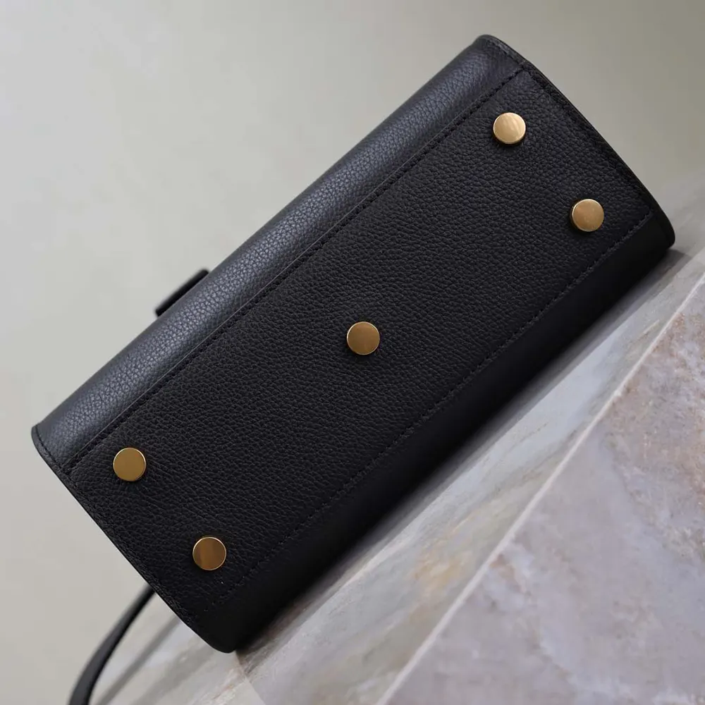 Saint Laurent YSL Women Nano Sac De Jour In Supple Grained Leather-Black - image 9