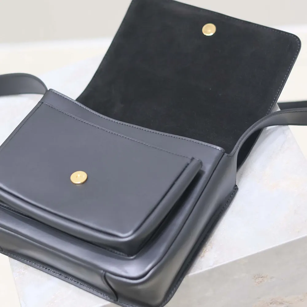Saint Laurent YSL Women Niki Satchel In Leather-Black - image 7
