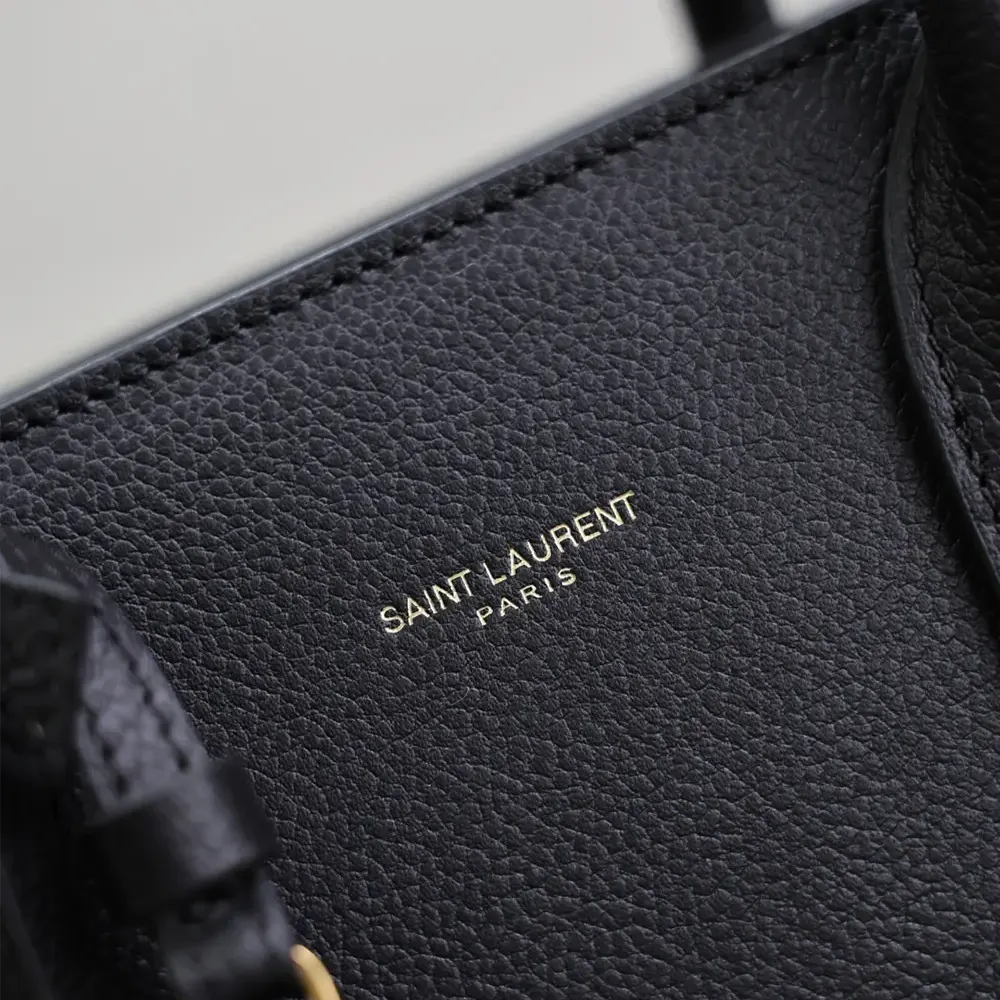 Saint Laurent YSL Women Small Sac De Jour In Supple Grained Leather-Black - image 10