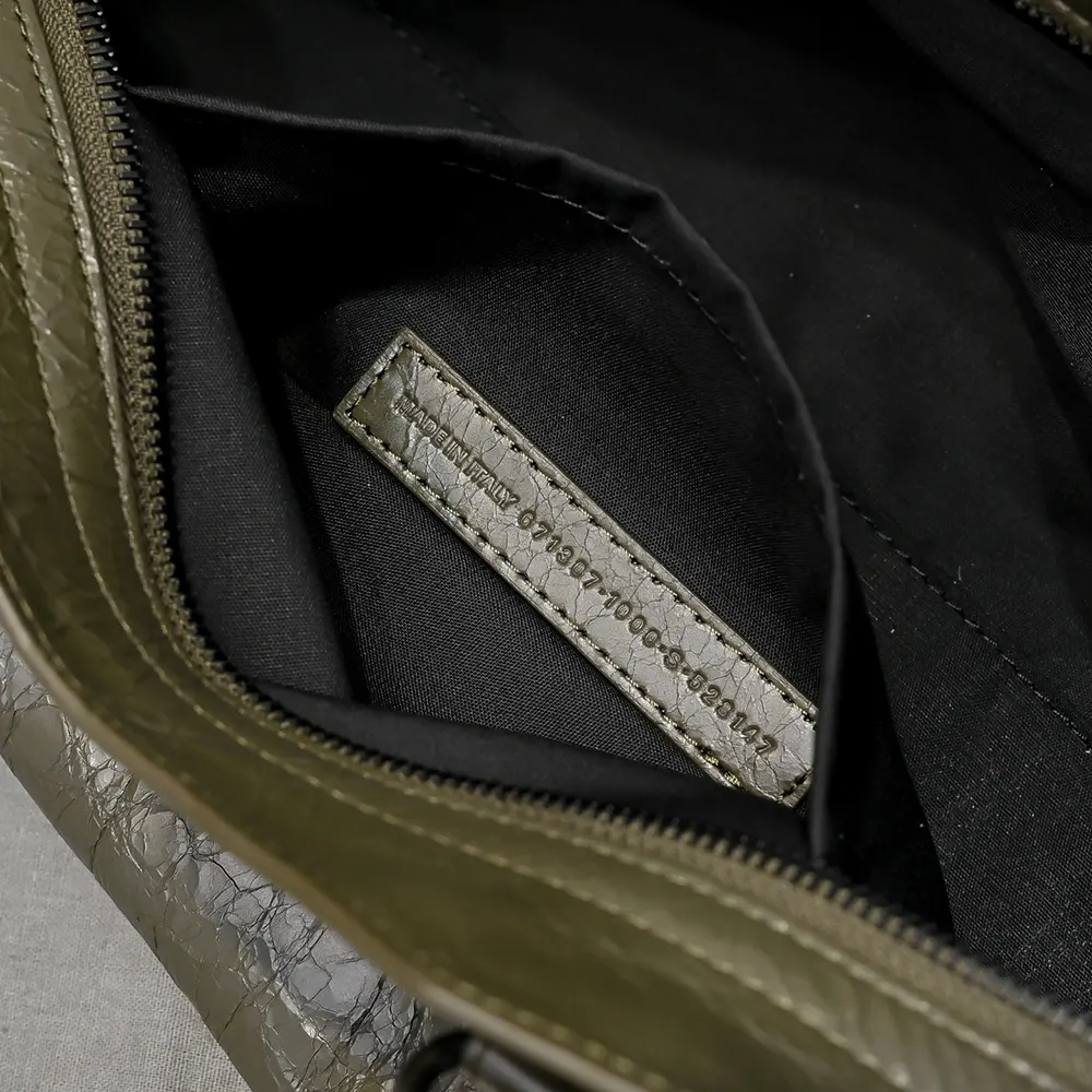 Balenciaga Women Le City Bag East-West In Army Green - image 9