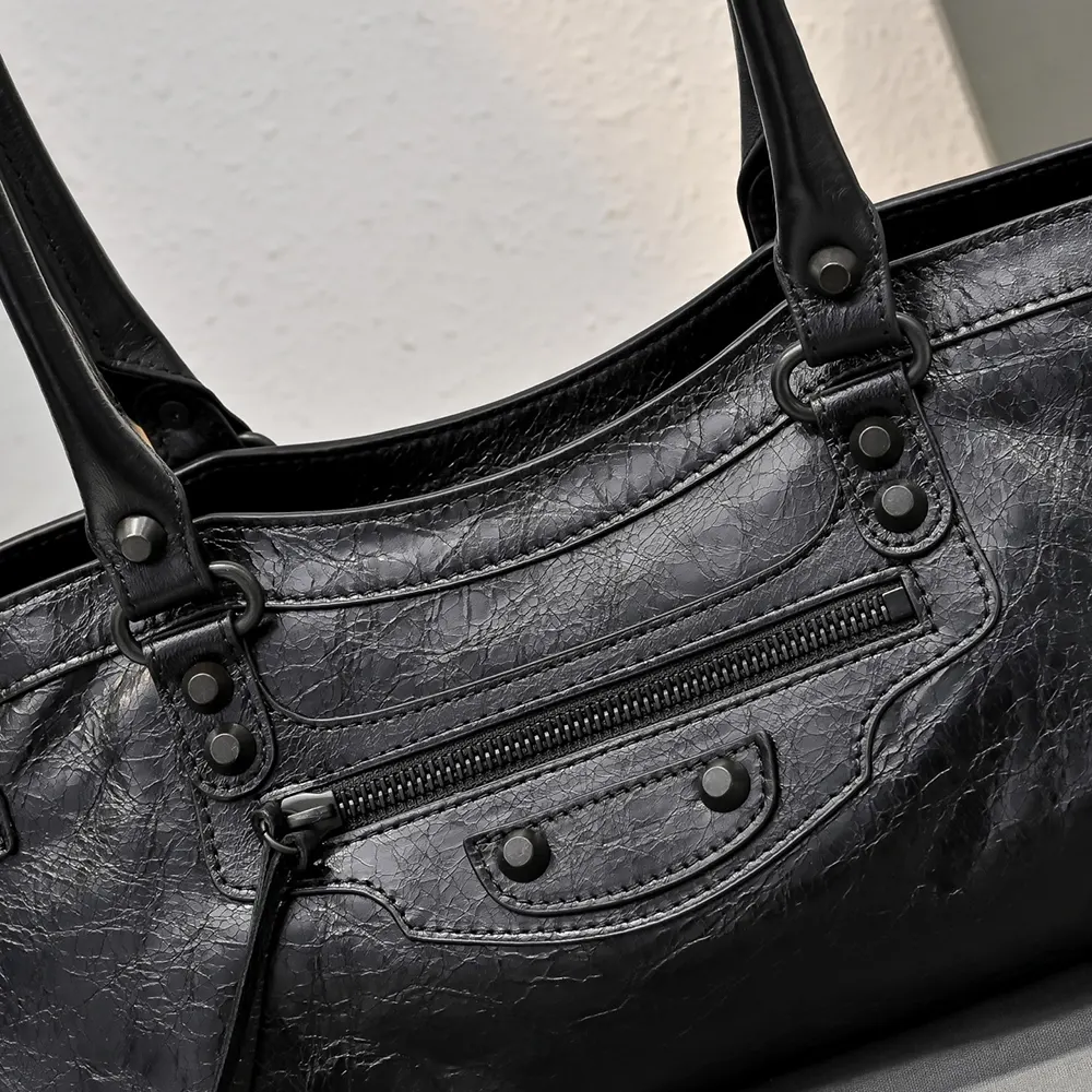 Balenciaga Women Le City Bag East-West In Black - image 8