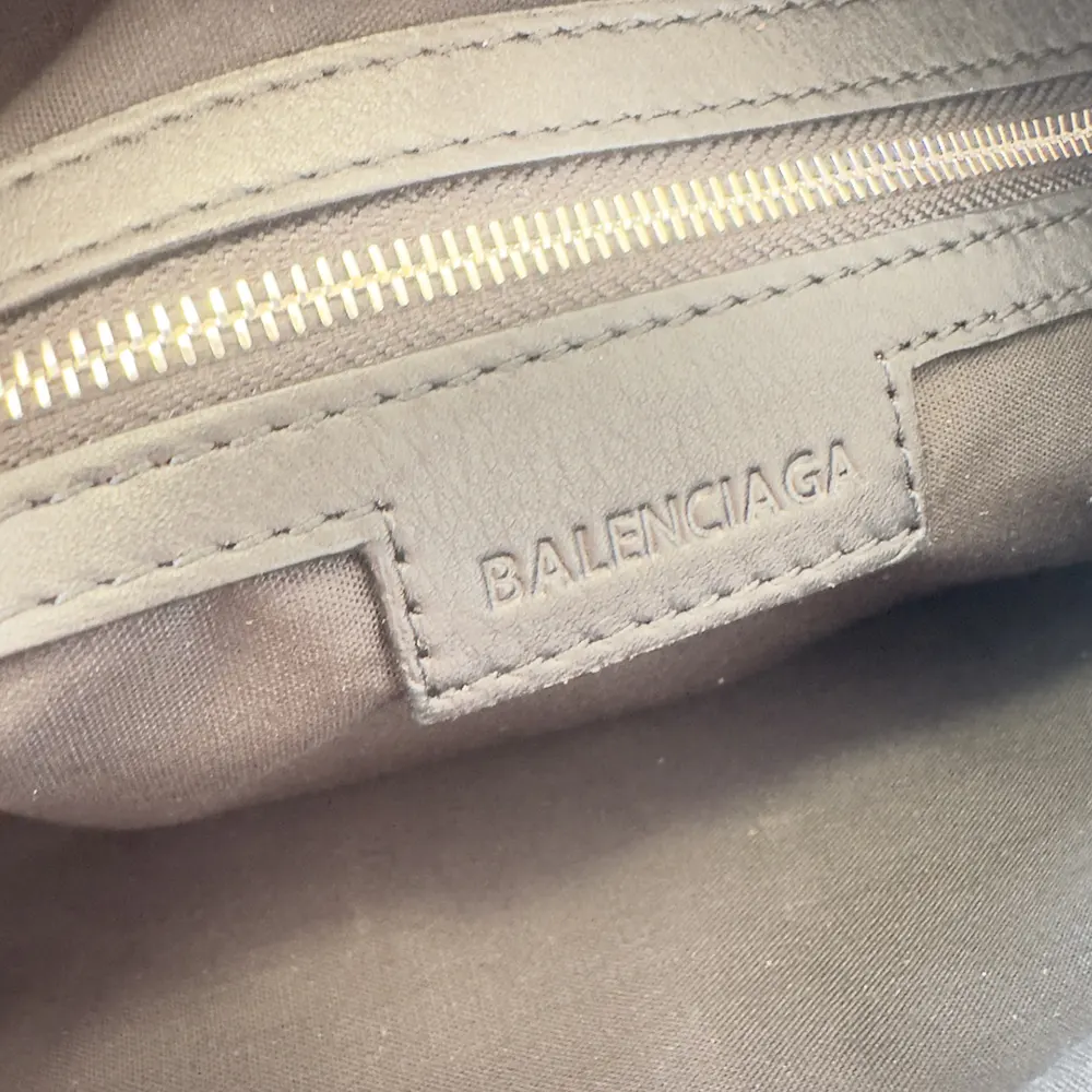 Balenciaga Women Le City First Bag In Silver Metallized Arena Lambskin - image 10