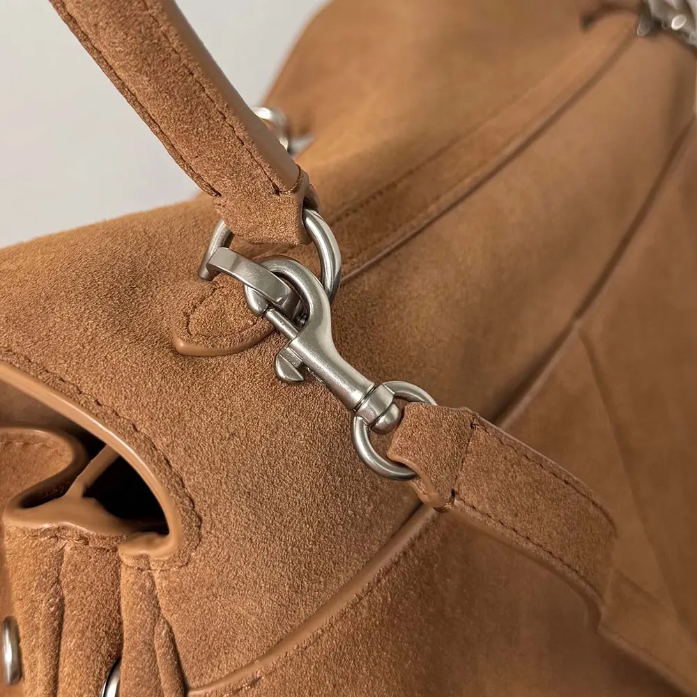 Balenciaga Women Rodeo Handbag Medium In Camel-Brown - image 6