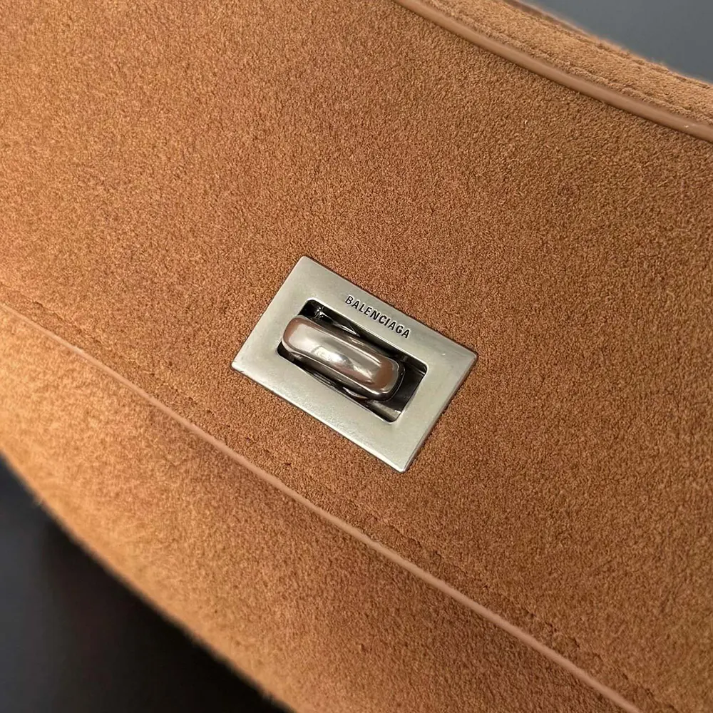 Balenciaga Women Rodeo Handbag Small In Camel-Brown - image 6