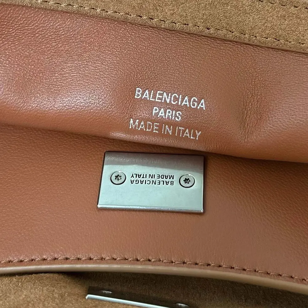 Balenciaga Women Rodeo Handbag Small In Camel-Brown - image 9