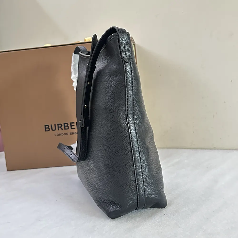 Burberry Unisex Small Highlands Shoulder Bag-Black - image 6