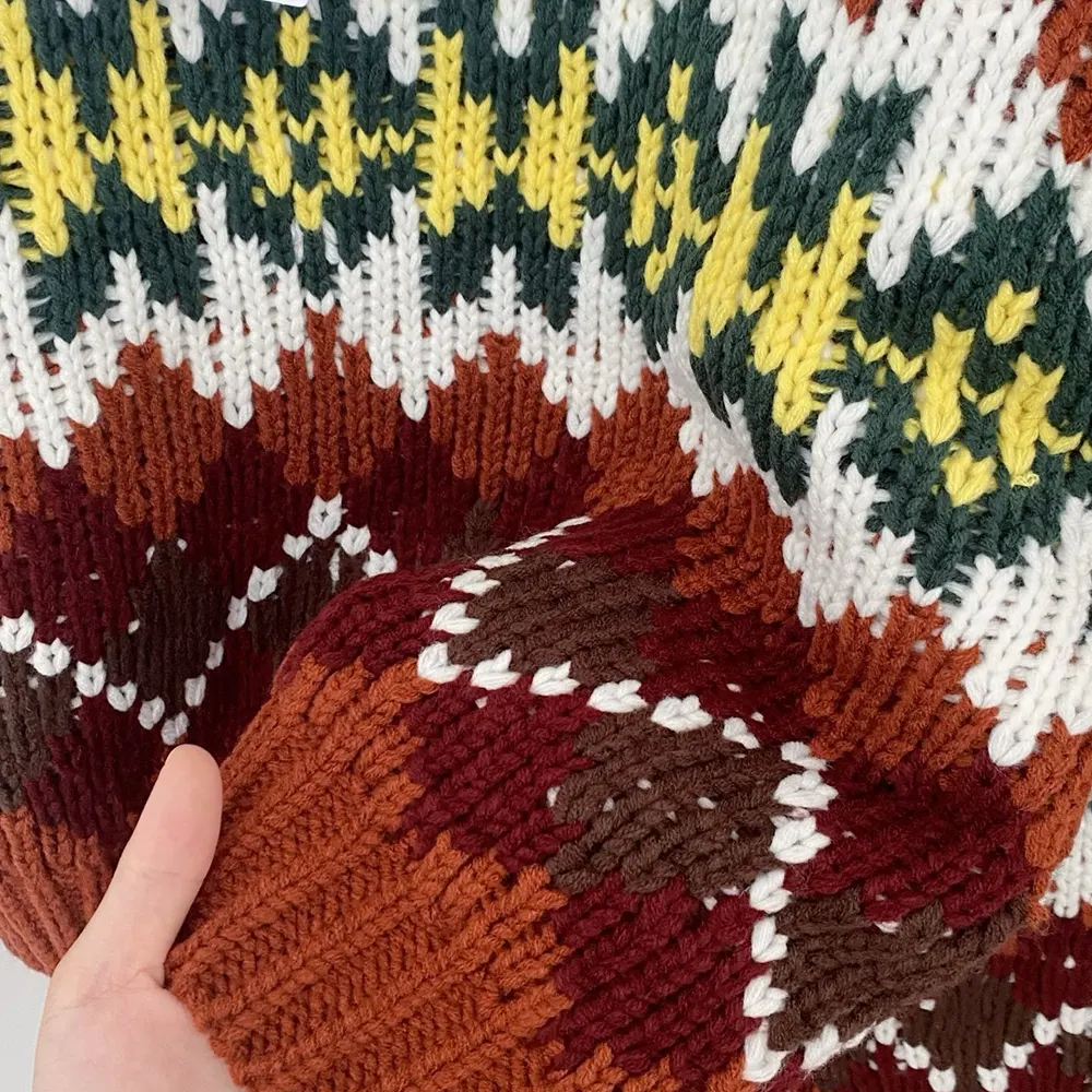 Celine Women Crewneck Sweater In Fair Isle Wool - image 6
