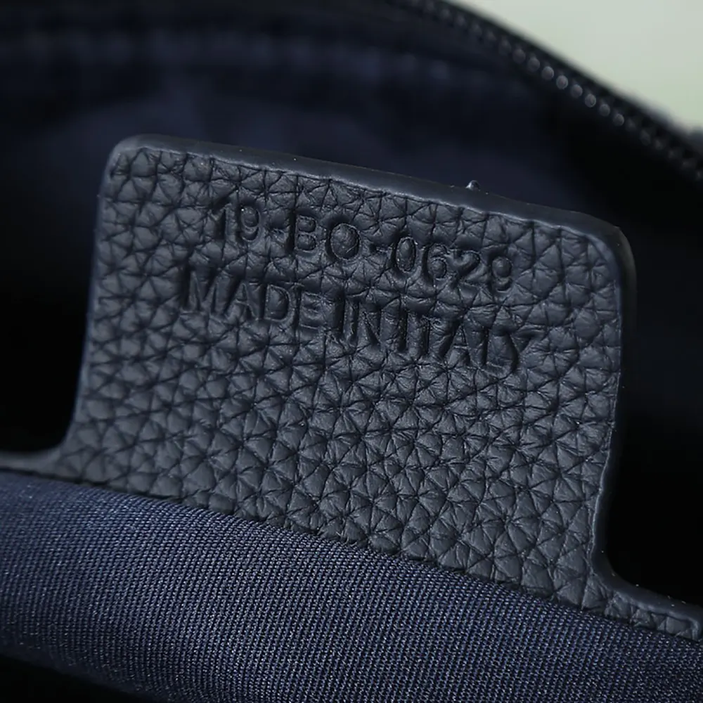 Dior Men Medium Rider Soft Hobo Bag Blue Dior Oblique Jacquard and Blue Grained Calfskin - image 9