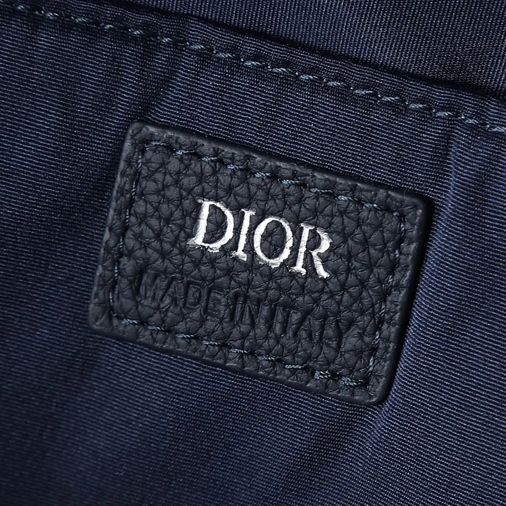 Dior Men Rider Backpack Blue Dior Oblique Jacquard - image 8