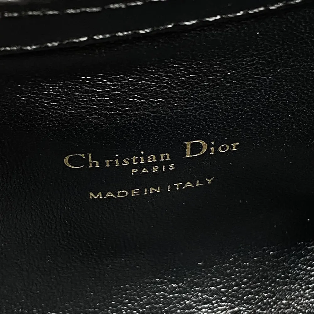Dior Women Dior Jolie Top Handle Mini Bag Black Cannage Lambskin - image 10