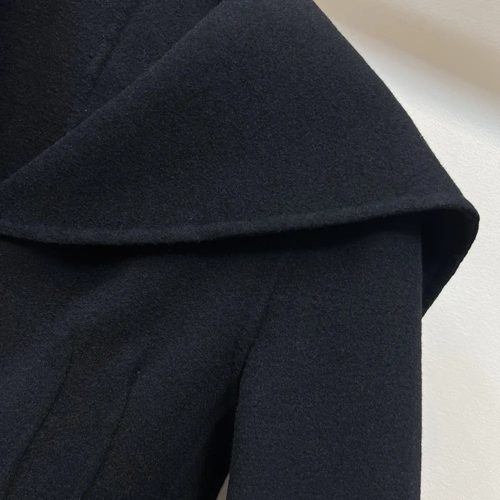 Dior Women Fitted Jacket with Sailor Collar Black Double-Sided Virgin Wool-Angora-Blend Felt - image 7