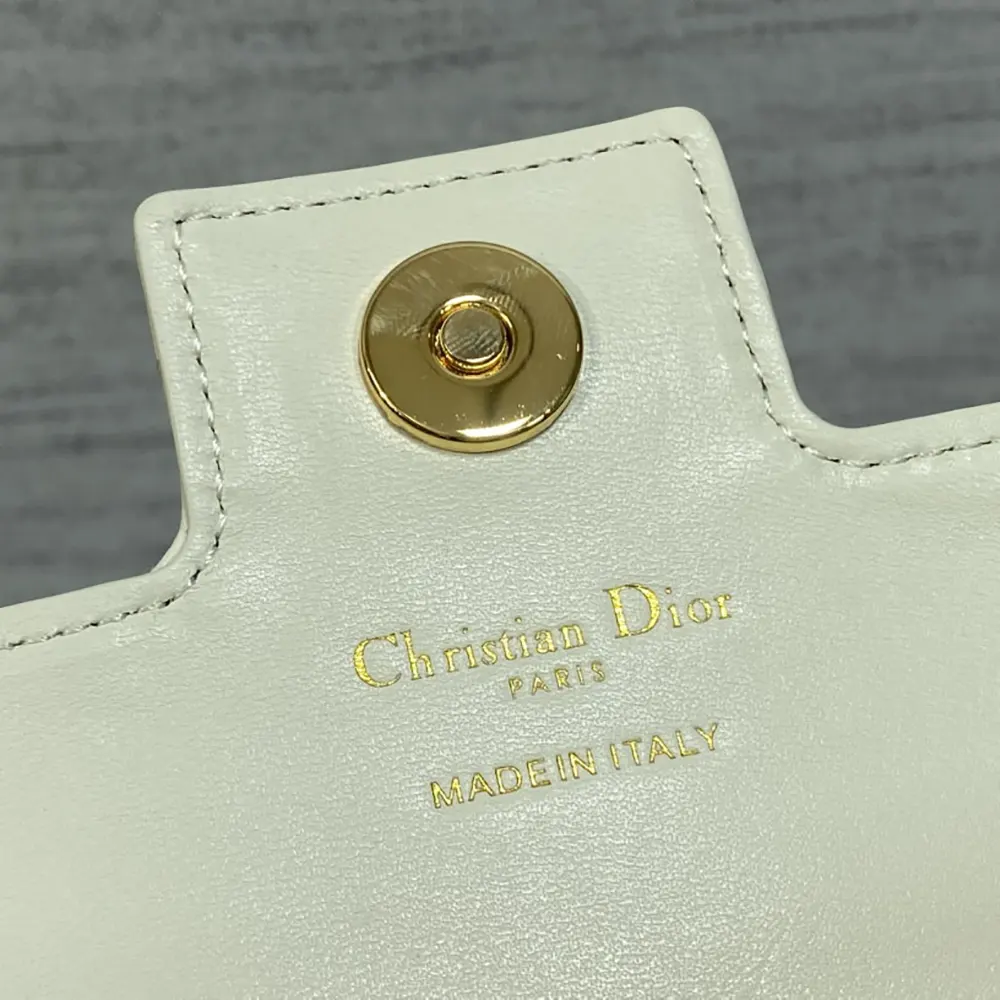 Dior Women Jolie Mini Bag Latte Cannage Lambskin - image 8