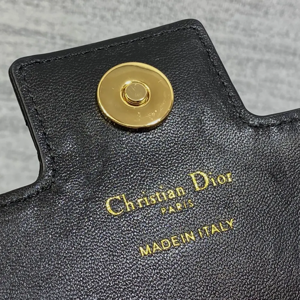 Dior Women Jolie Mini Bag Black Cannage Lambskin - image 10