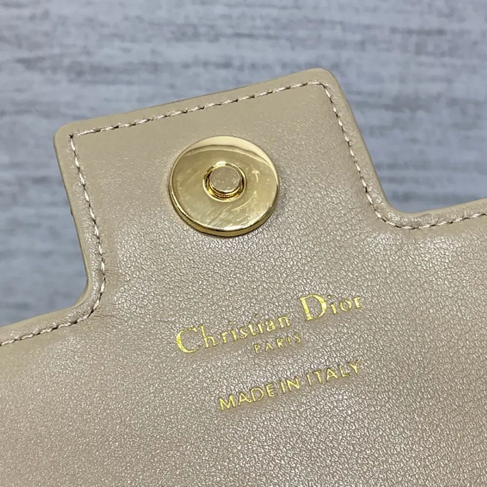 Dior Women Jolie Mini Bag Powder Beige Cannage Lambskin - image 10