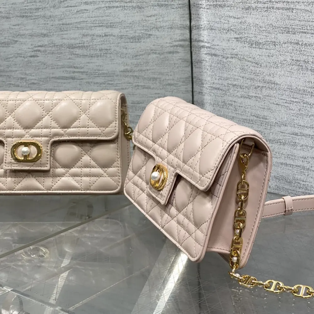 Dior Women Jolie Mini Bag Powder Pink Cannage Lambskin - image 5