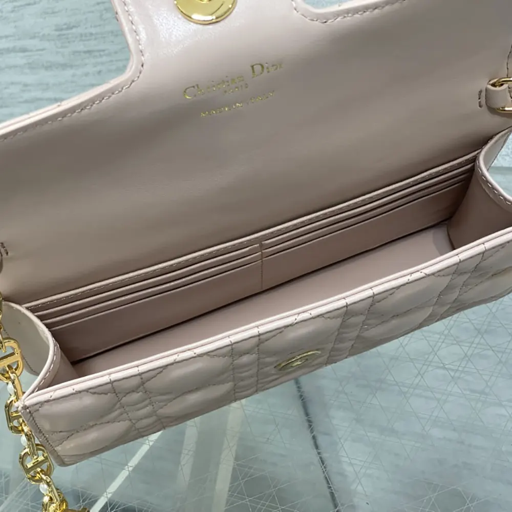 Dior Women Jolie Mini Bag Powder Pink Cannage Lambskin - image 10