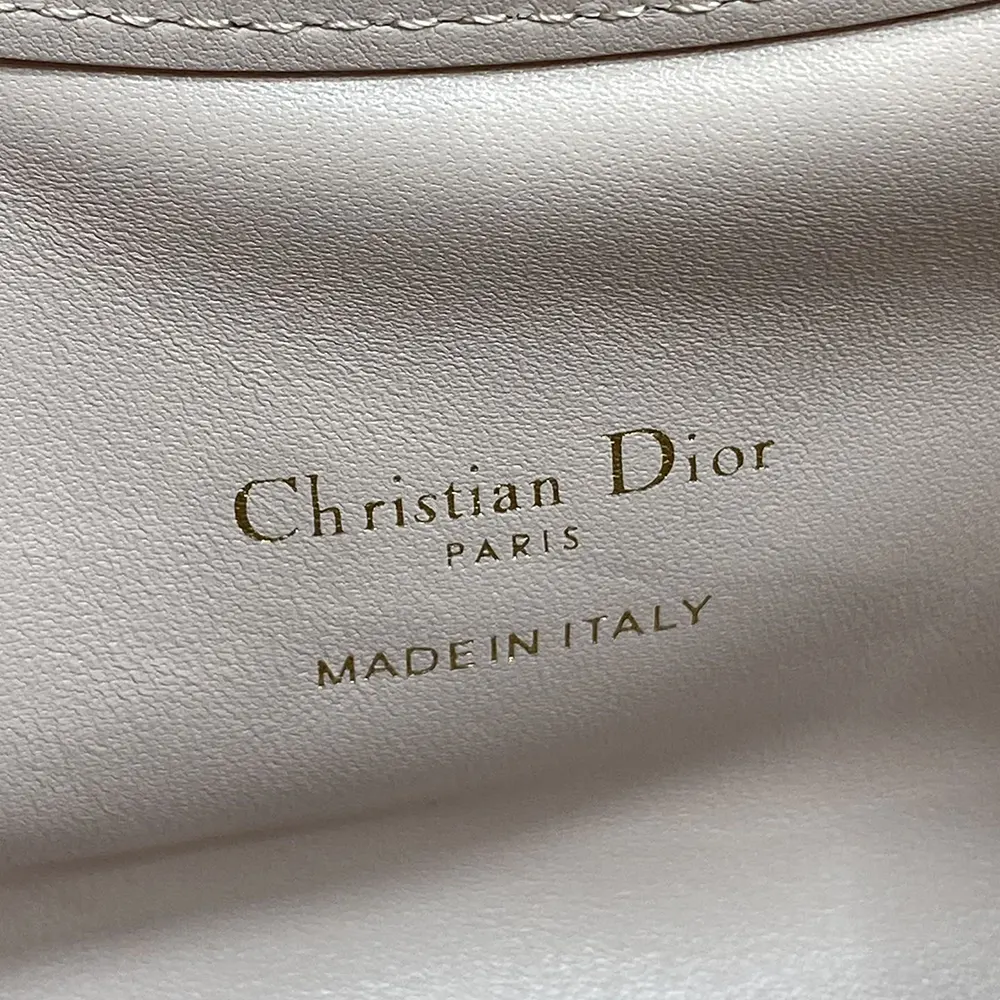 Dior Women Jolie Top Handle Mini Bag Powder Pink Cannage Lambskin - image 10