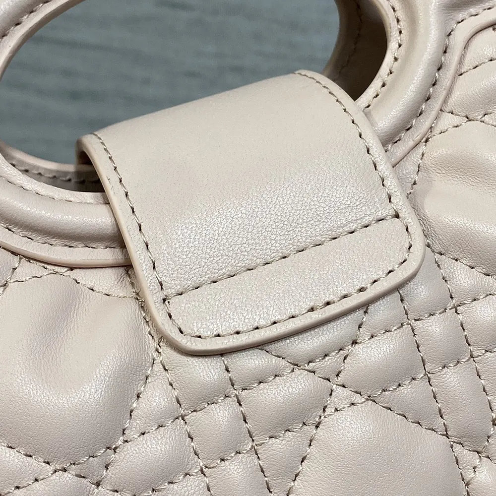 Dior Women Jolie Top Handle Mini Bag Powder Pink Cannage Lambskin - image 8