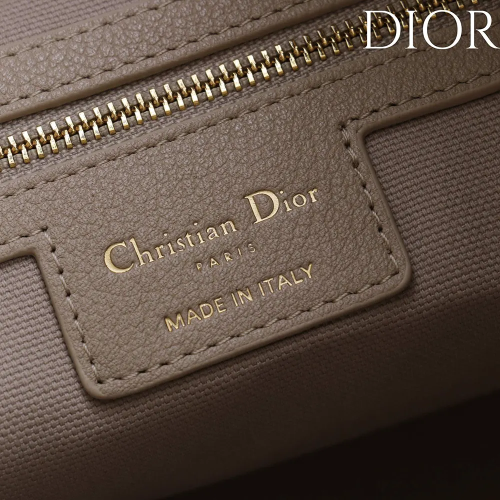Dior Women Large Dior Voyage Bag Powder Beige Flat Macrocannage Grained Calfskin - image 10