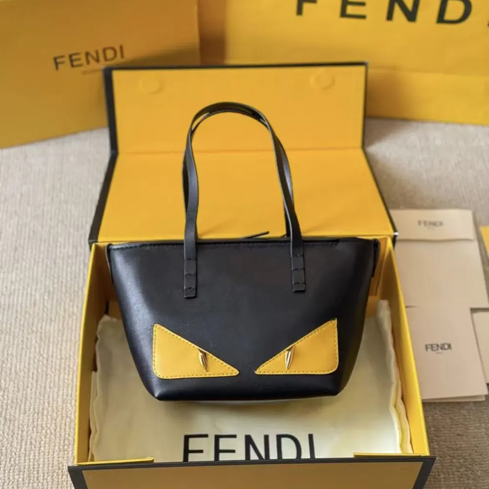 Close-up of silver hardware on Fendi Ubisex Roll Mini Lunar New Year mini-bag
