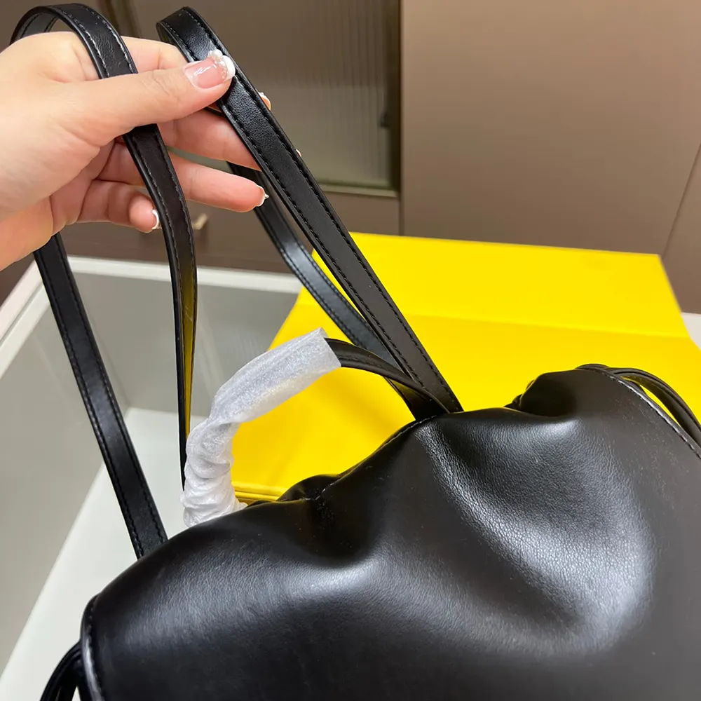 Fendi Women Cappuccino Black Leather Backpack - image 8