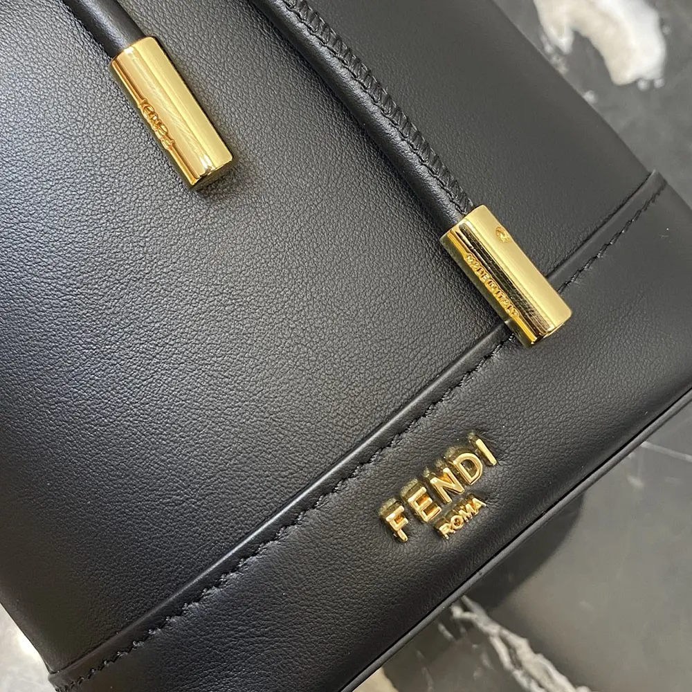 Fendi Women Mon Tresor Black Leather Mini-bag - image 9