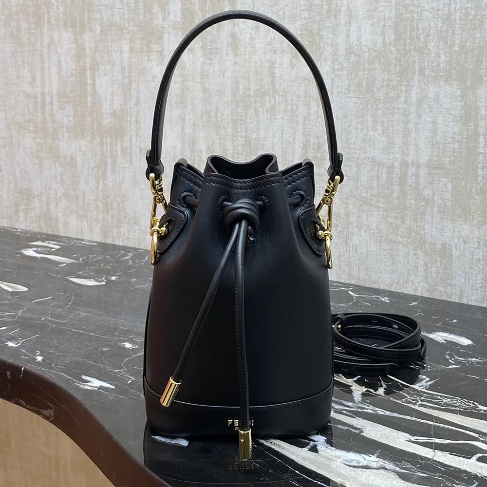 Fendi Women Mon Tresor Black Leather Mini-bag - image 4