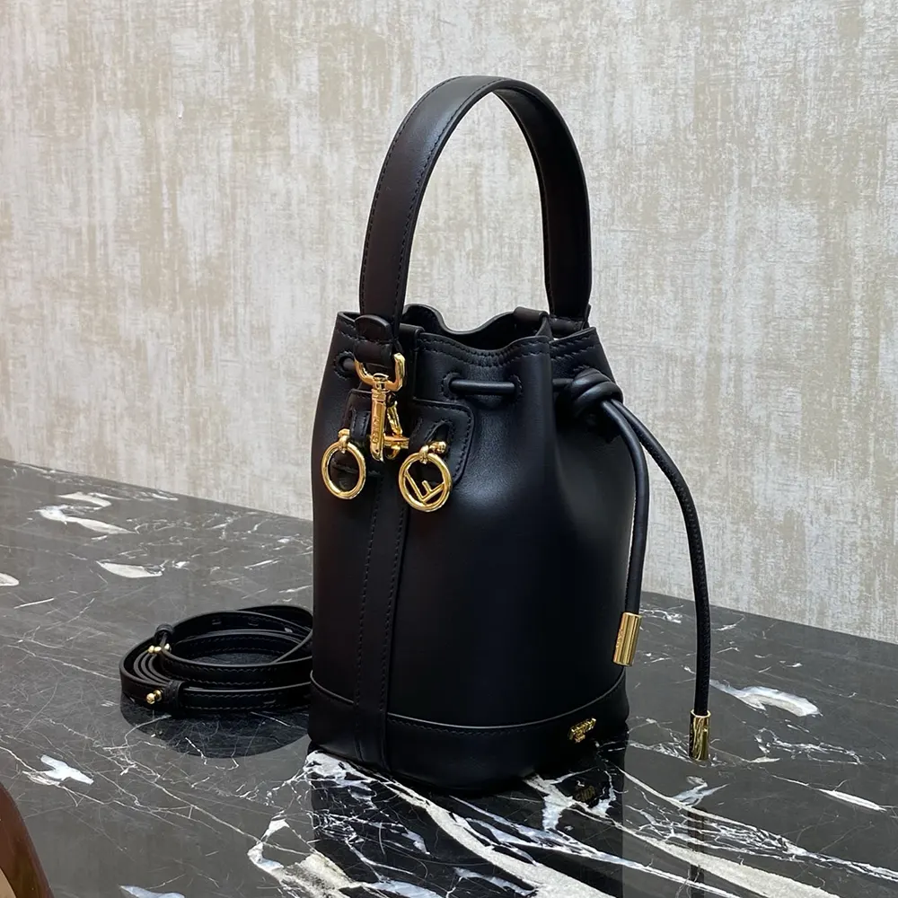 Fendi Women Mon Tresor Black Leather Mini-bag - image 5