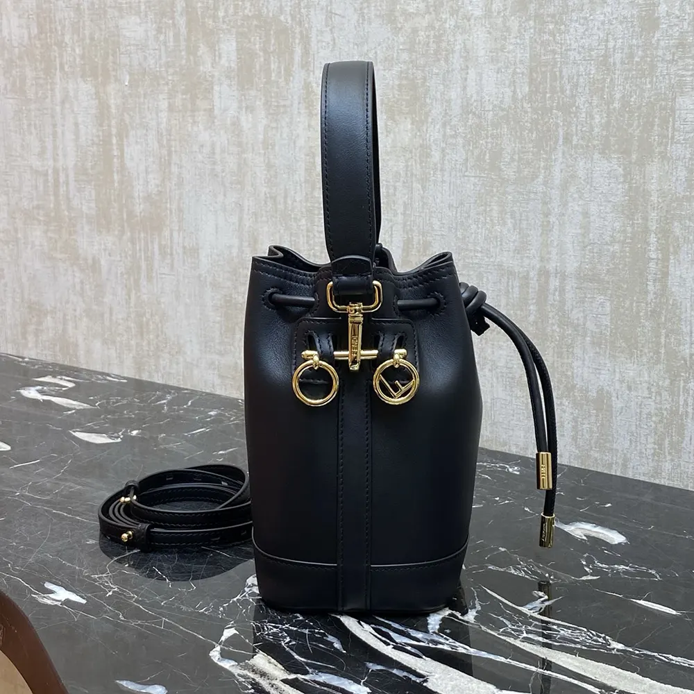 Fendi Women Mon Tresor Black Leather Mini-bag - image 6
