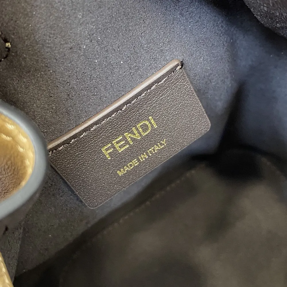 Fendi Women Mon Tresor Cappuccino Leather Mini-bag - image 12