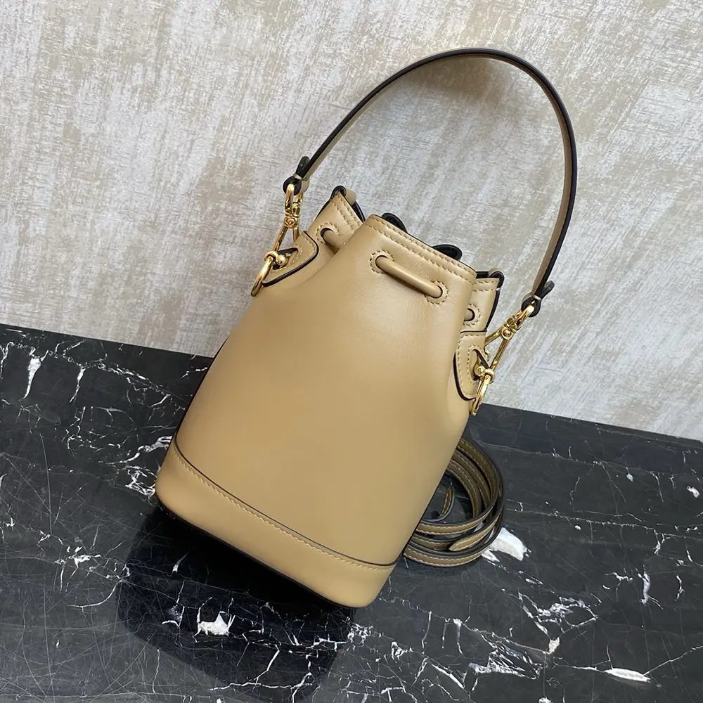 Fendi Women Mon Tresor Cappuccino Leather Mini-bag - image 5