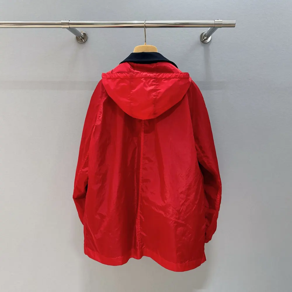 Miu Miu Women Double-Breasted Kid Mohair And Technical Pongé Jacket - image 8