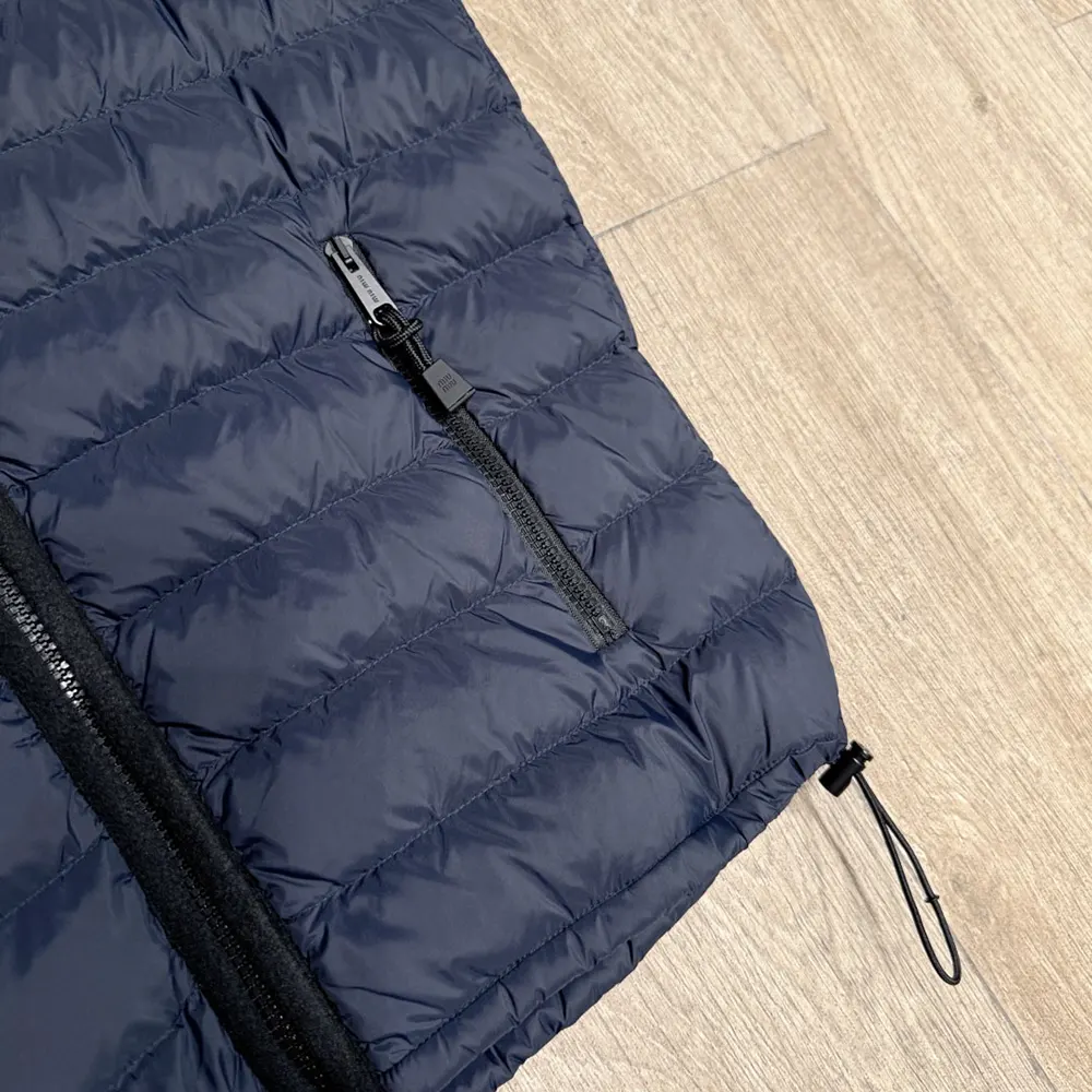 Miu Miu Women Light Pongé Down Vest with Embroidered logo - image 9