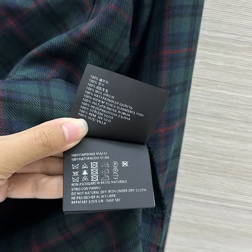 Miu Miu Women Plaid Shirt with Lettering Logo - image 10