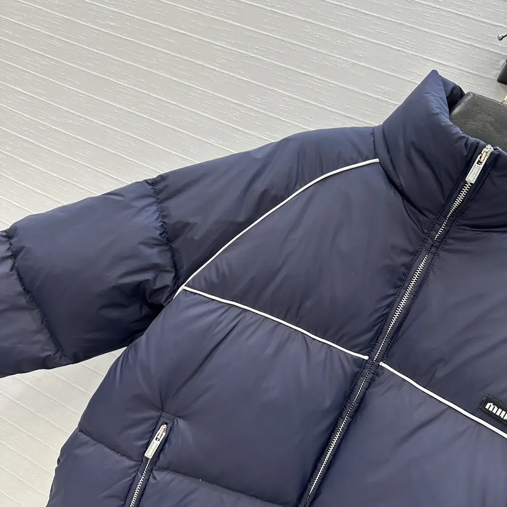 Miu Miu Women Technical Pongé Down Jacket - image 6