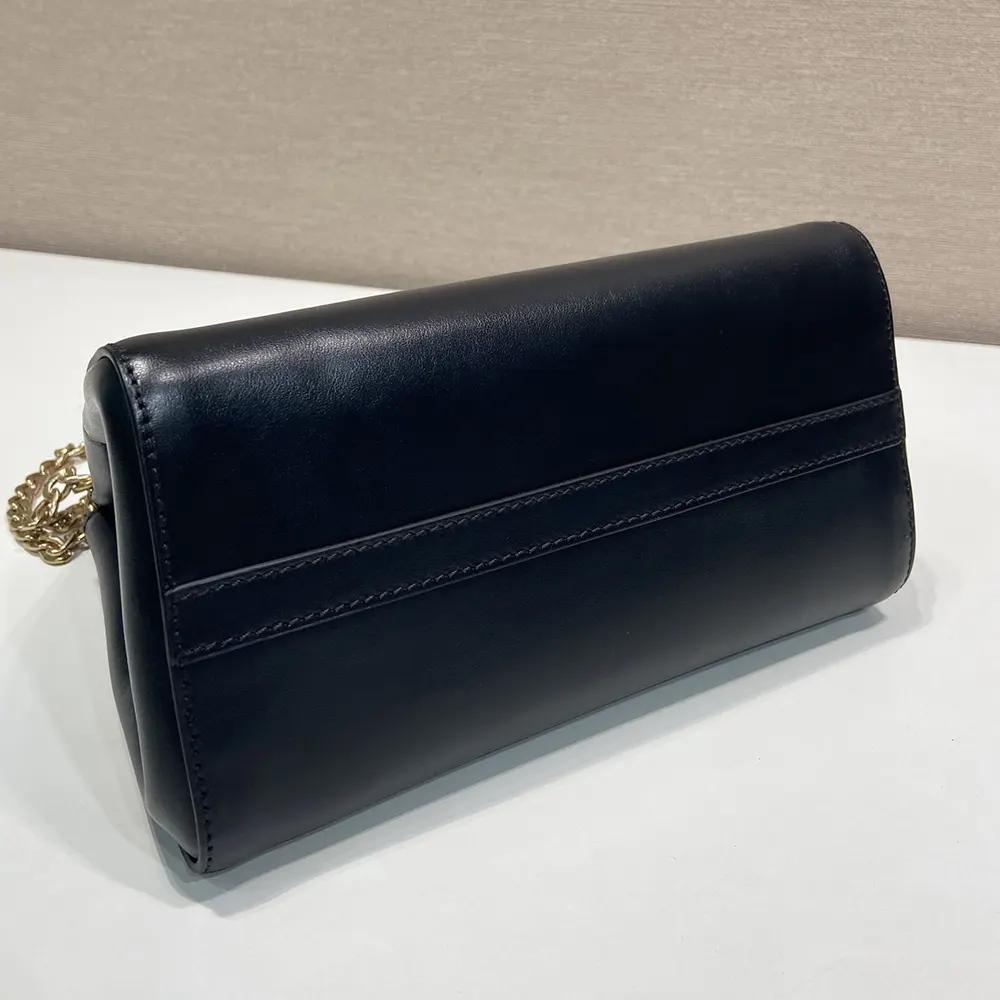 Prada Women Enchaîné Mini Leather Bag-Black - image 8